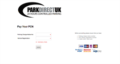 Desktop Screenshot of parkdirectuk.com