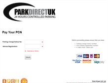 Tablet Screenshot of parkdirectuk.com